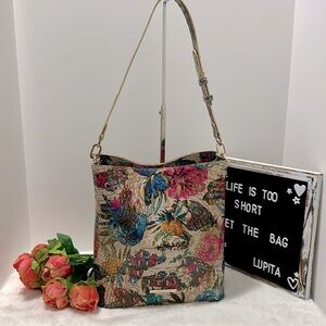 Brahmin Celina mariposa bucket bag